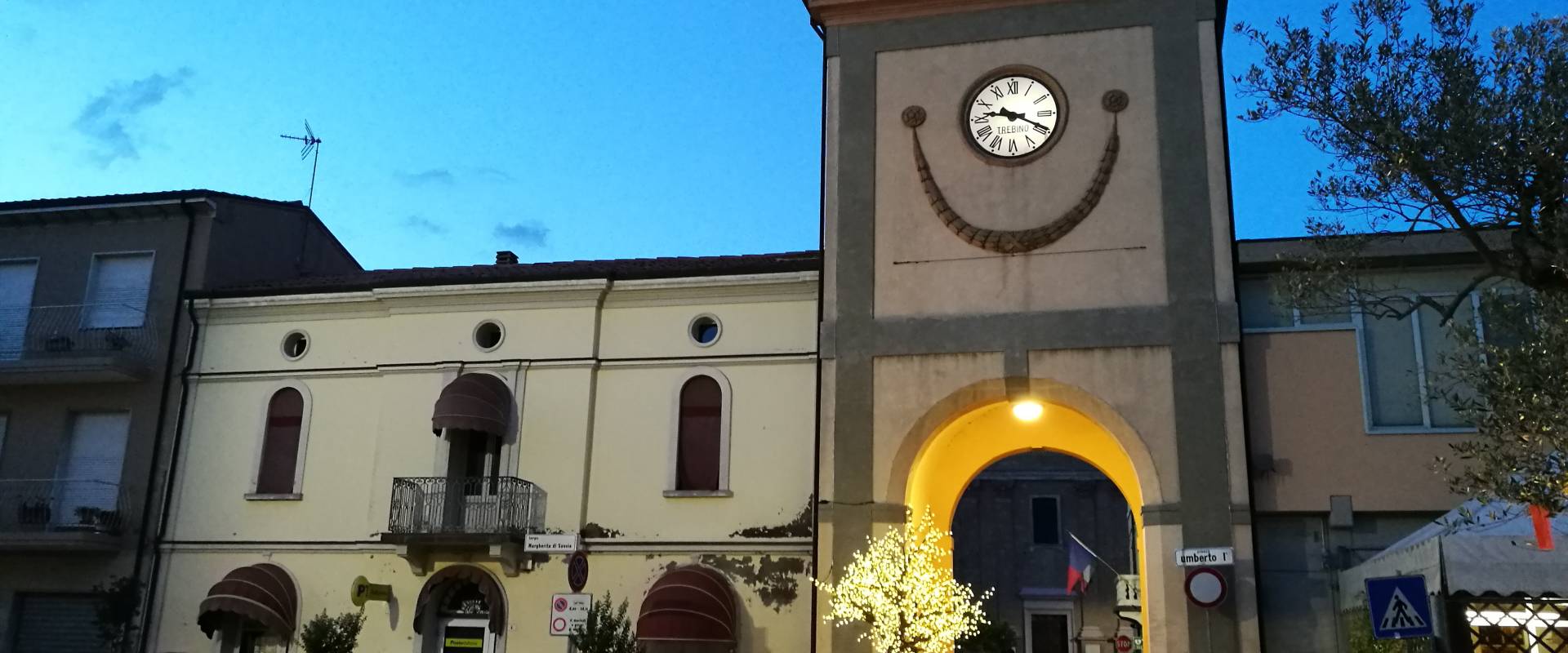 Torre civica (o Torre dell'Orologio) - Sant'Agata sul Santerno (RA) 2 foto di Enea Emiliani
